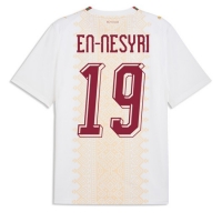 Camisa de Futebol Marrocos Youssef En-Nesyri #19 Equipamento Secundário Mundo 2026 Manga Curta